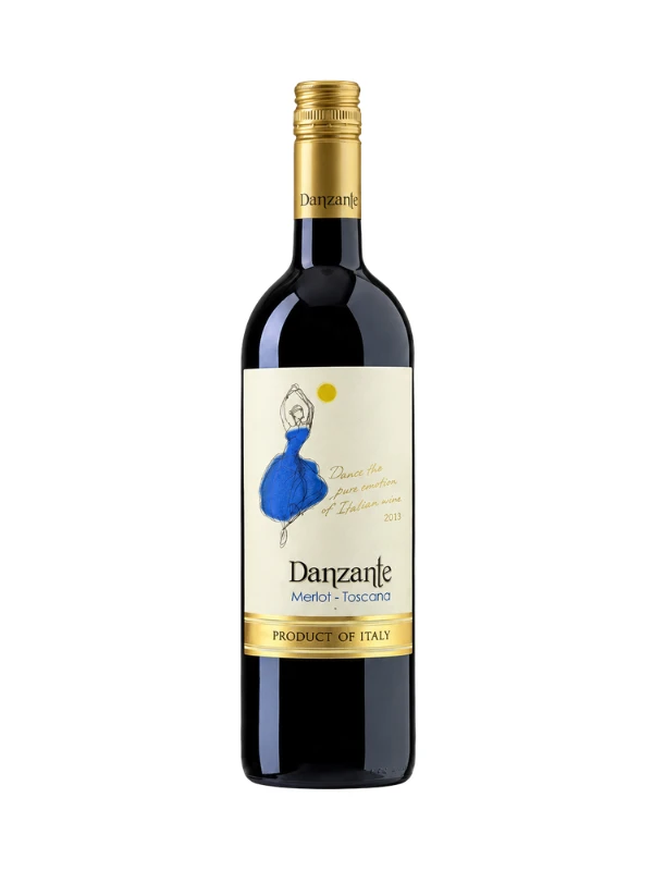 Rượu Danzante Merlot di Toscana 12,5% 750ml Ý