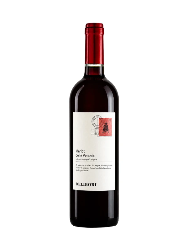 Rượu Delibori Merlot delle Venezie 12% 750ml Ý