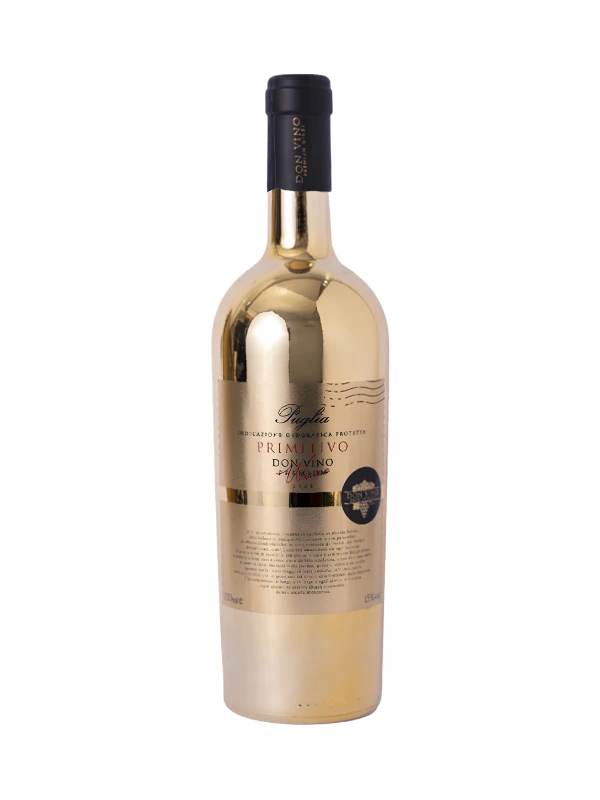 Rượu Don Vino Primitivo Gold Puglia 15% 750ml