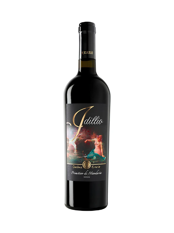 Rượu Idillio Primitivo Puglia DOCG 14,5% 750ml Ý