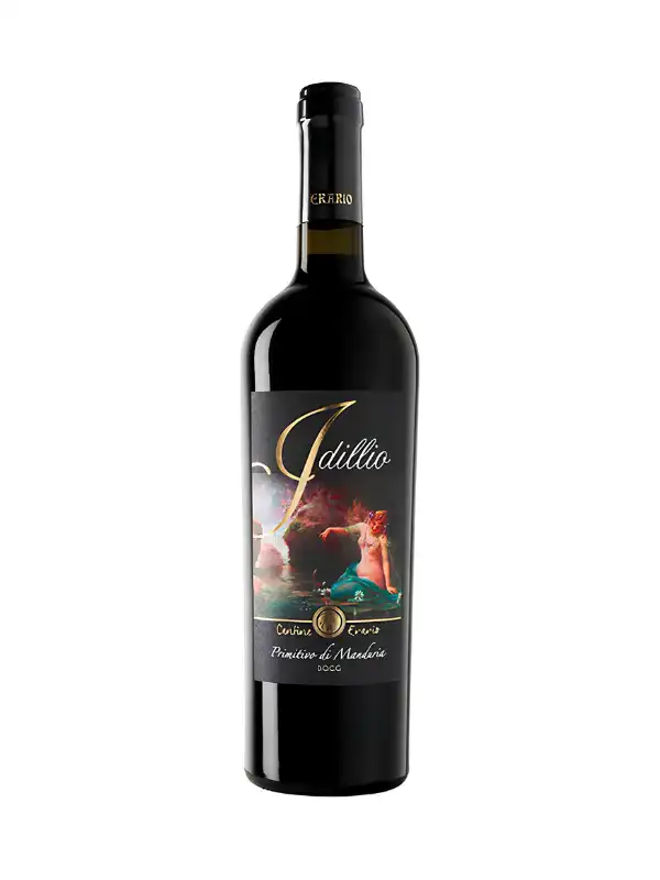 Rượu Idillio Primitivo Puglia DOCG 14,5% 750ml Ý