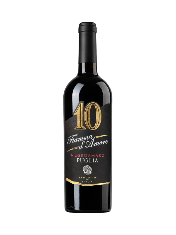Rượu vang 10 Fiamma D'Amore Negroamaro