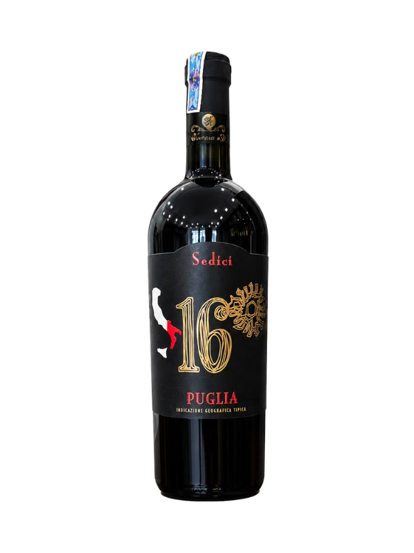 Vang Ý 16 Sedici Puglia IGT Hảo hạng