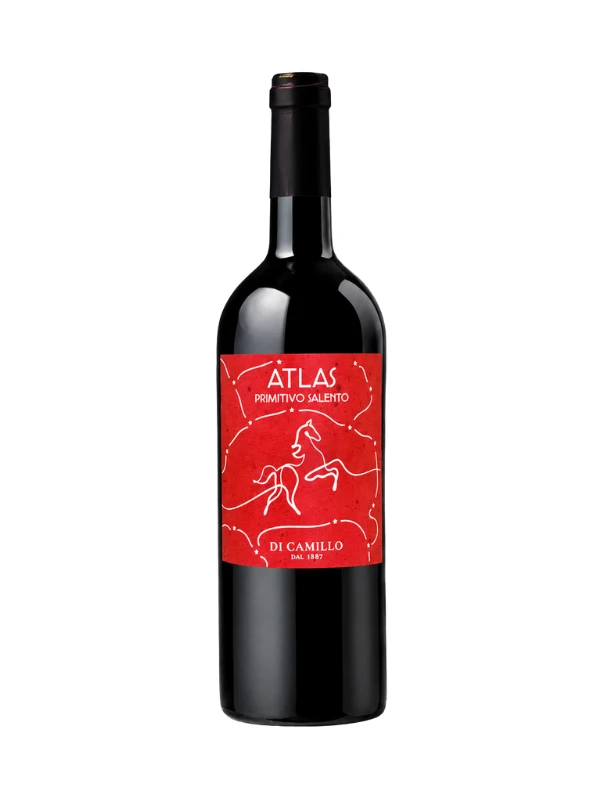 Rượu vang Atlas Primitivo Salento Di Camillo 14,5%