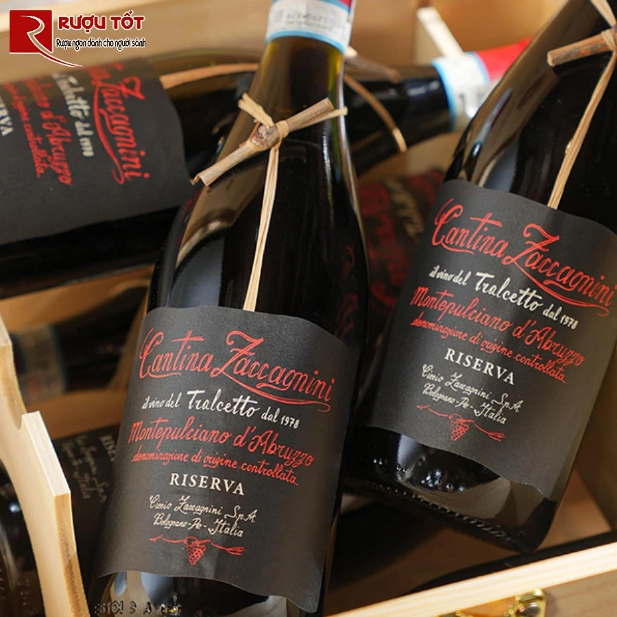Ruou vang do Cantina Zaccagnini Montepulciano DAbruzzo