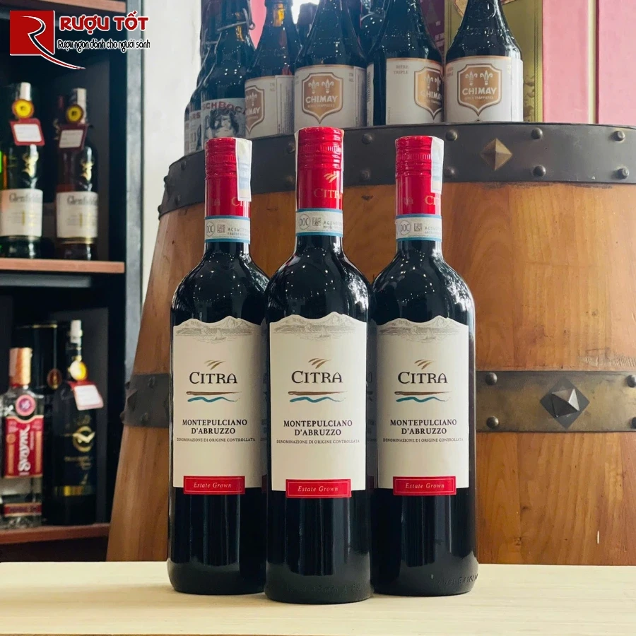 Ruou vang do Citra Montepulciano D'abruzzo