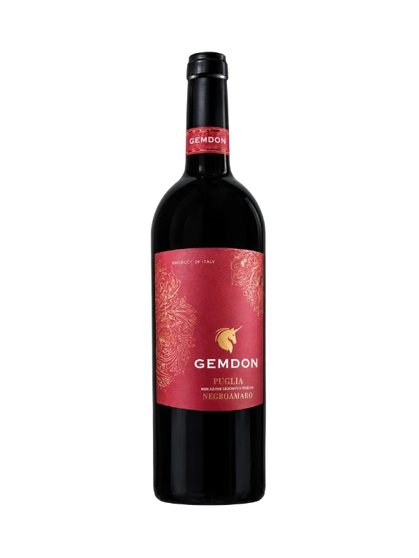 Rượu vang Gemdon Negroamaro Puglia IGT 15%