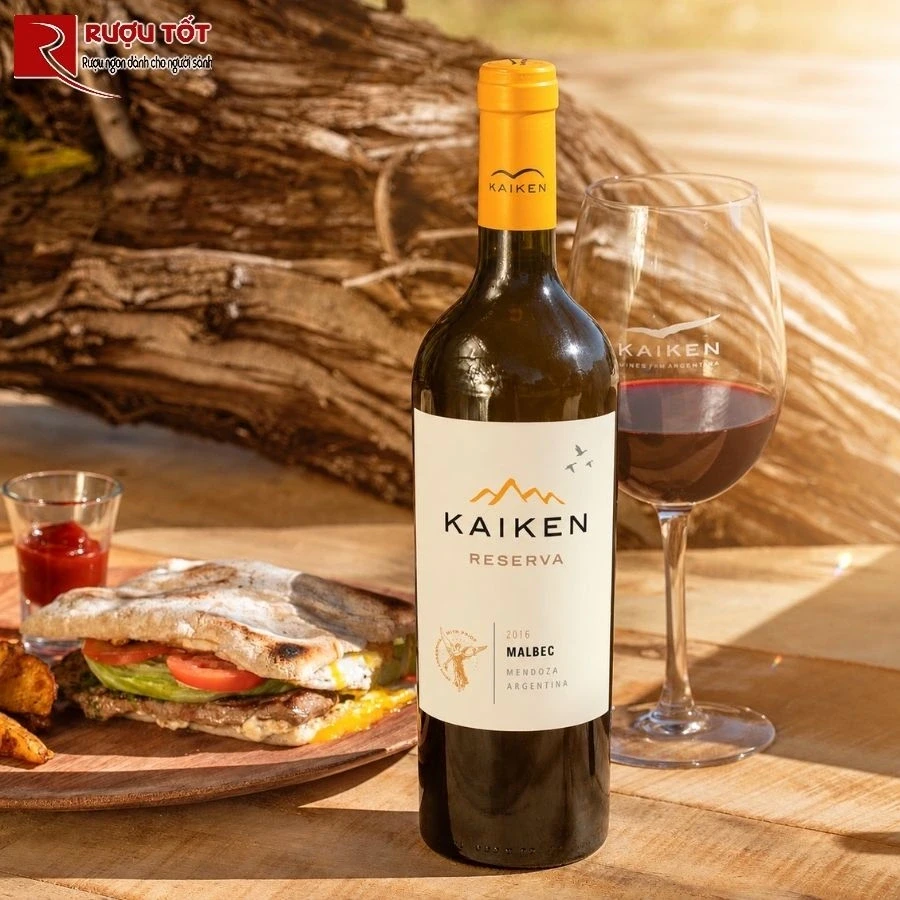 Ruou vang Kaiken Malbec Reserva