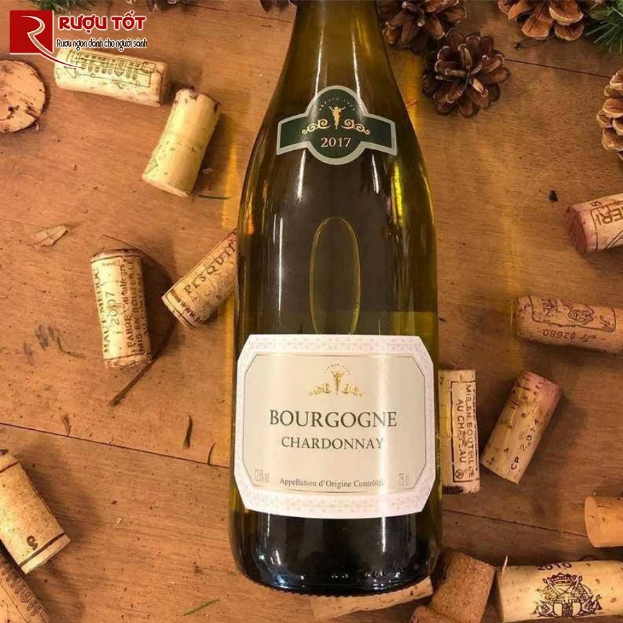 Ruou vang La Chablisienne Bourgogne Chardonnay