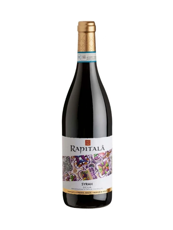 Rượu vang Rapitala Syrah Sicilia DOC