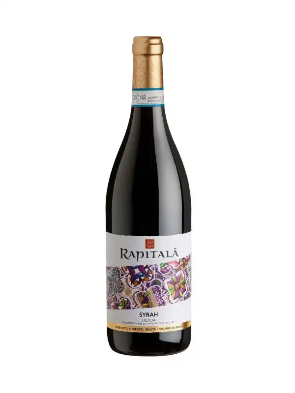 Rượu vang Rapitala Syrah Sicilia DOC