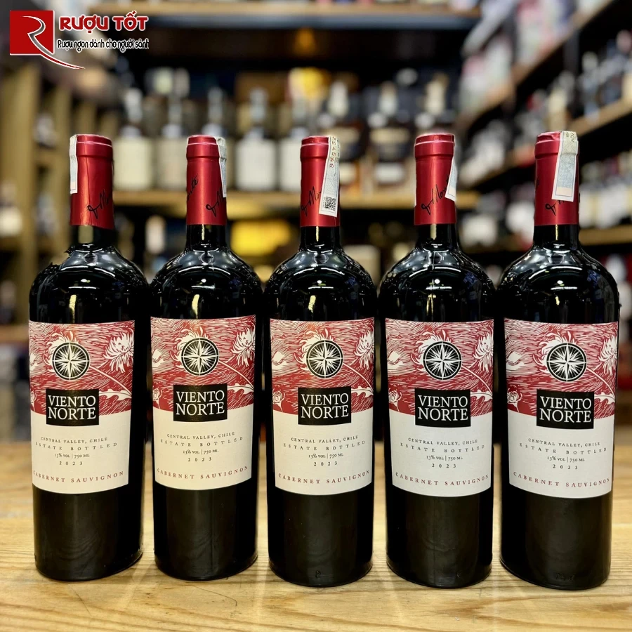 ruou vang Viento Norte Cabernet Sauvignon