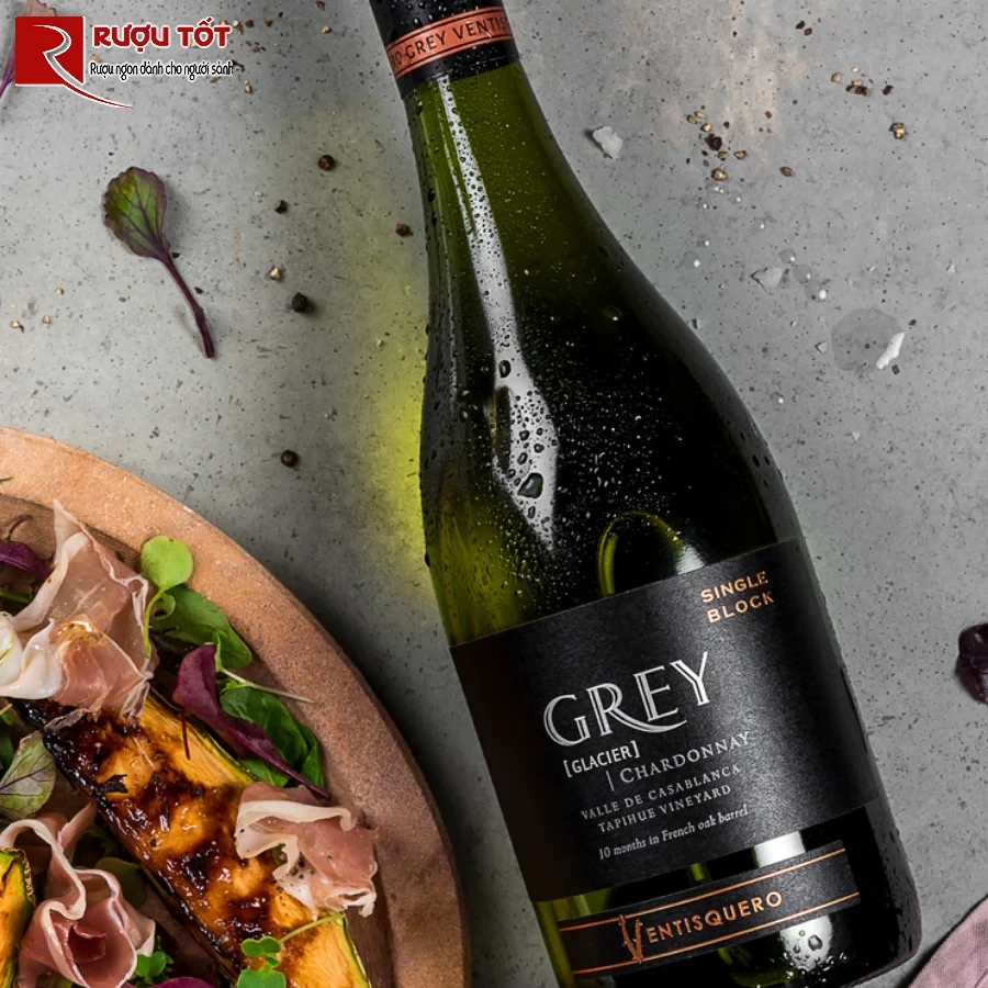 san xuat ruou vang Ventisquero Grey Chardonnay