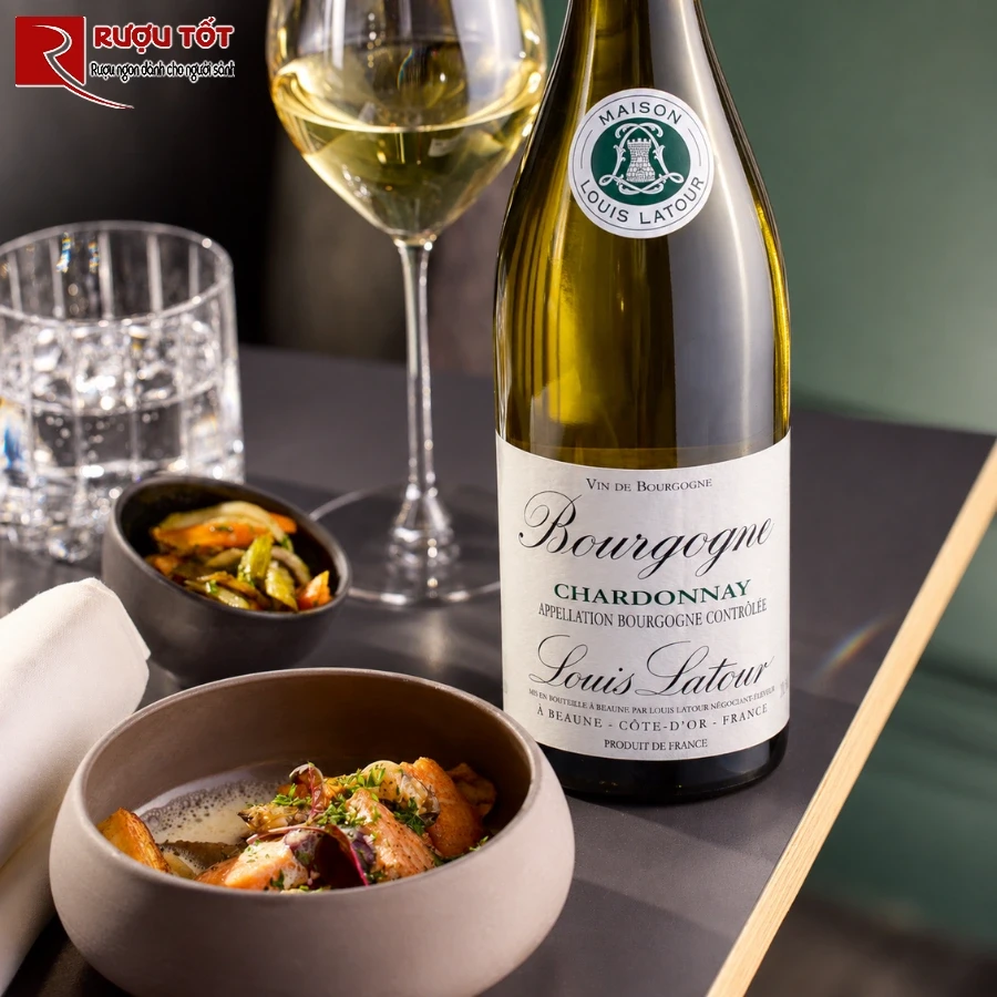 Thuong thuc Louis Latour Bourgogne Chardonnay