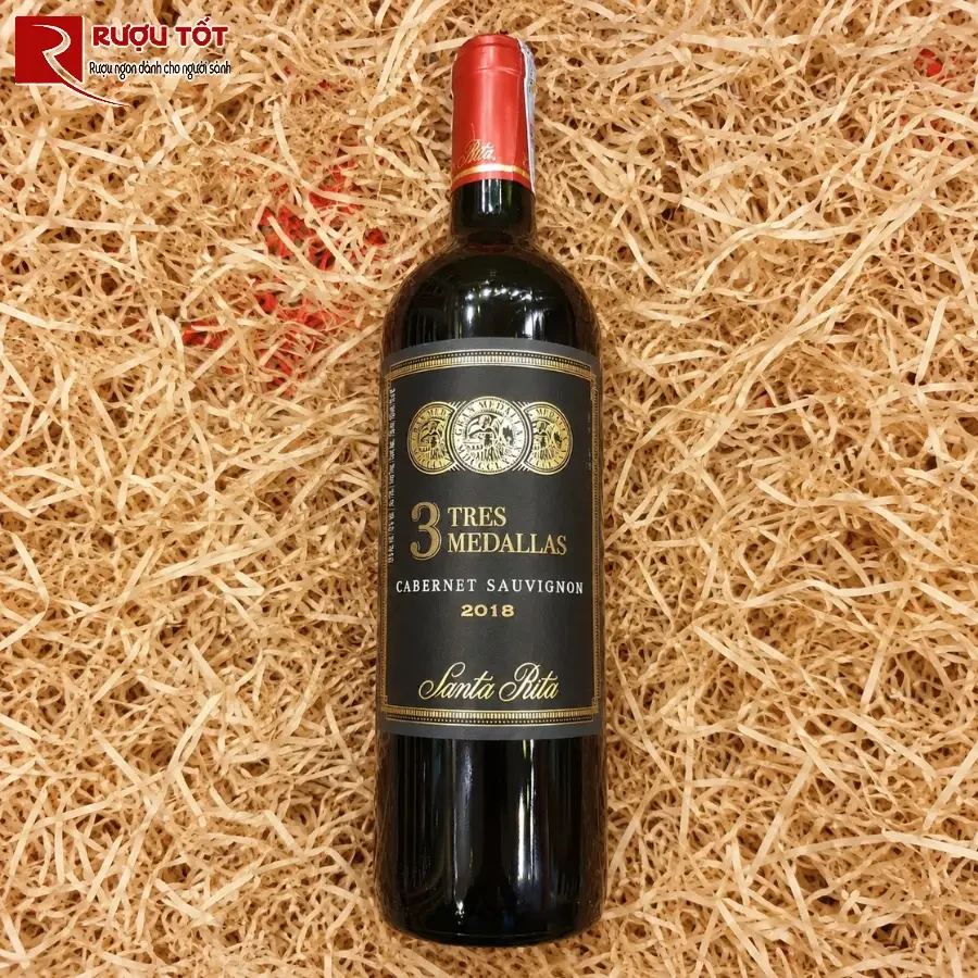 Vang Chile Santa Rita Tres Medallas Cabernet Sauvignon