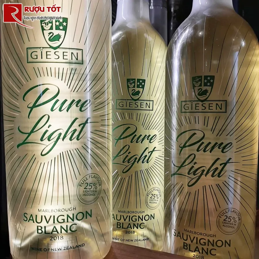 ruou giesen pure light sauvignon blanc