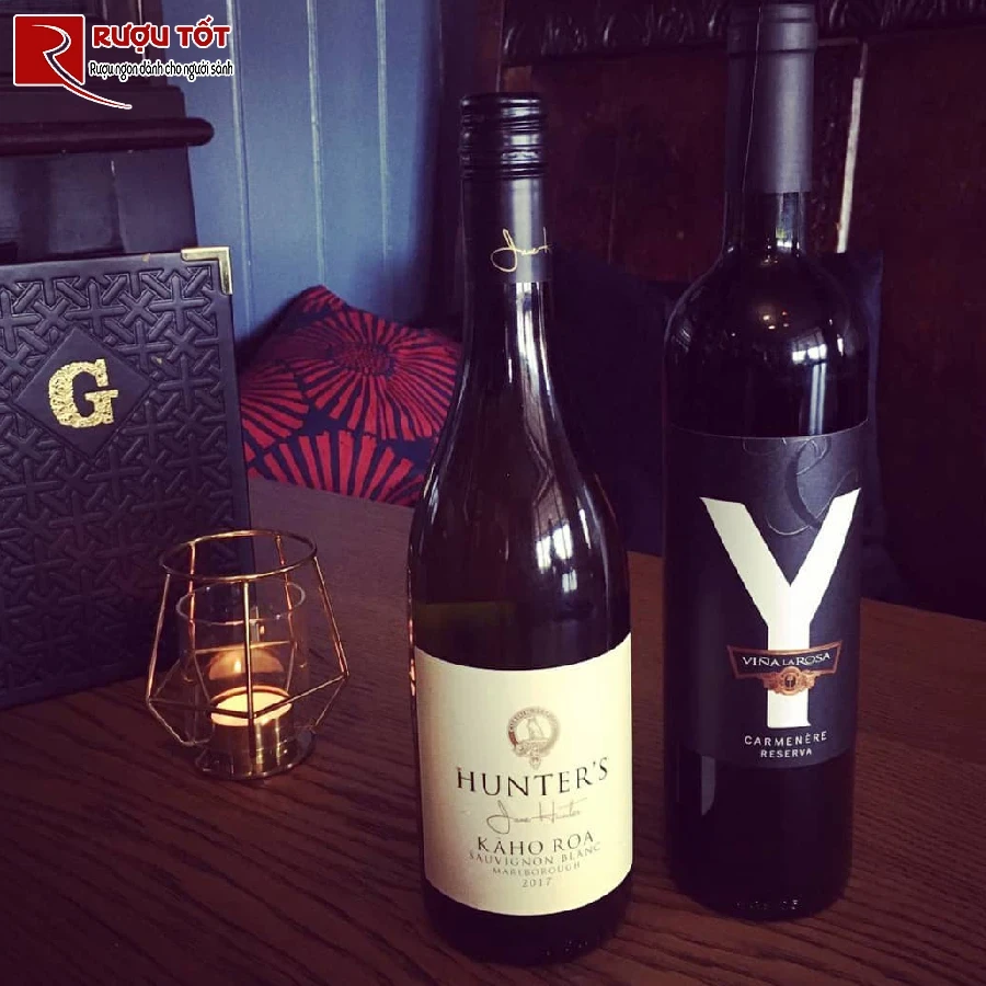 ruou hunter's marlborough kaho roa sauvignon blanc