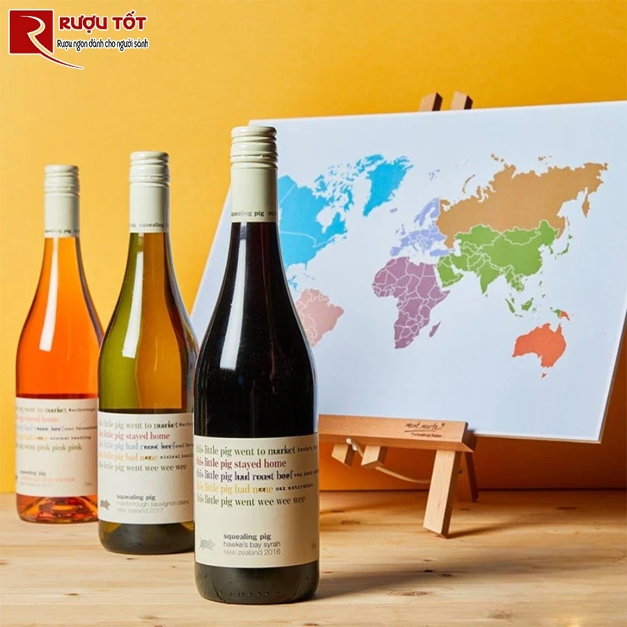 ruou squealing pig syrah 13% 750ml chat luong hao hang