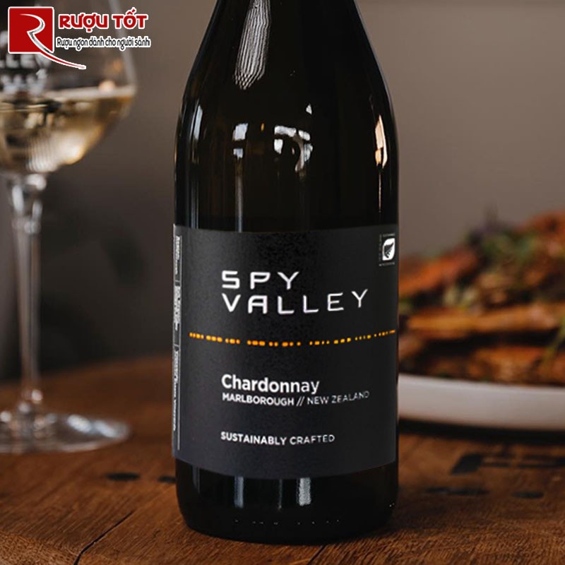 rượu vang Spy Valley Chardonnay