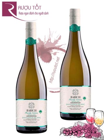 Rượu vang Babich Organic Family Estates Sauvignon Blanc Chính hãng