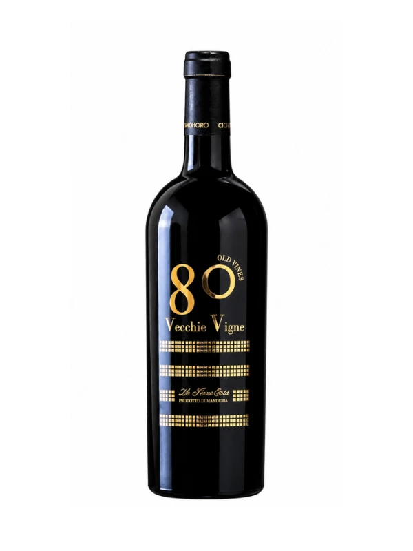 Rượu Vang 80 Vecchie Vigne 24 Karat Gold 15%