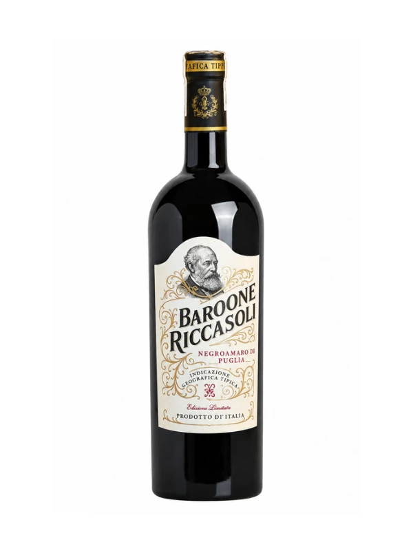 Rượu vang Baroone Riccasoli Negroamaro Puglia 16%