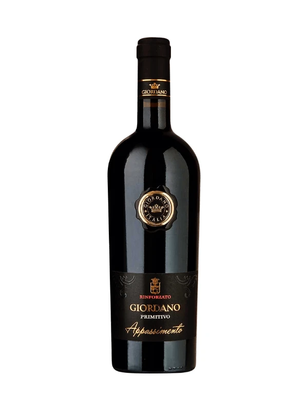 Vang Ý Giordano Appassimento Rinforzato Primitivo Cao cấp