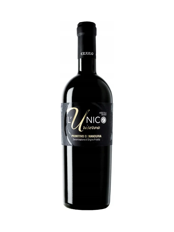 Vang Ý LUnico Riserva Primitivo di Manduria