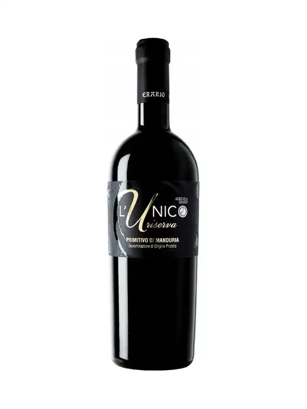 Vang Ý LUnico Riserva Primitivo di Manduria