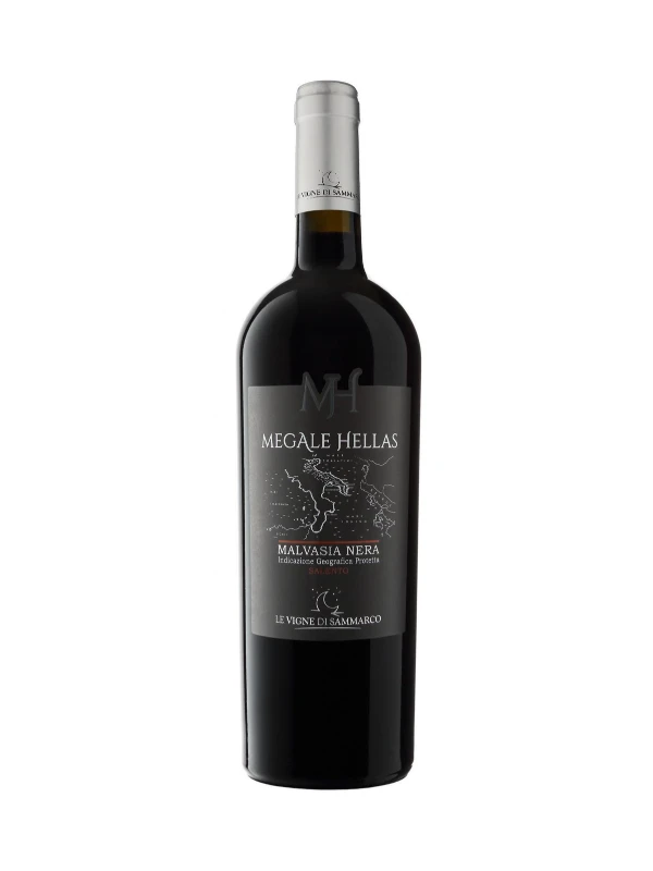 Rượu vang Megale Hellas Malvasia Nera 15% 750ml Ý