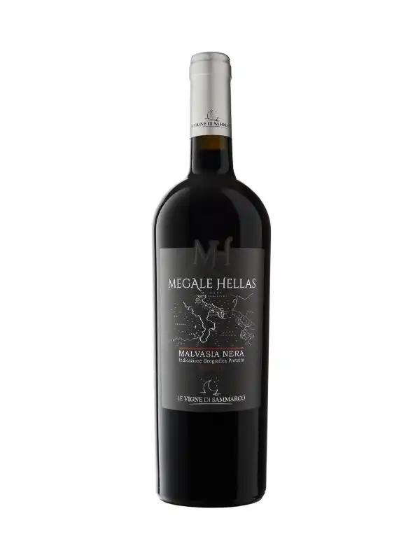Rượu vang Megale Hellas Malvasia Nera 15% 750ml Ý