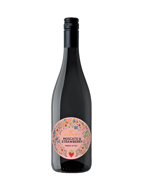 Vang Ý Moscato Strawberry Miravento