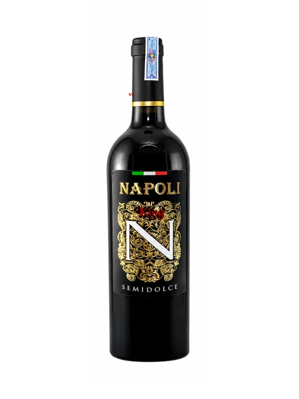 Rượu vang Napoli King Rosso Semidolce