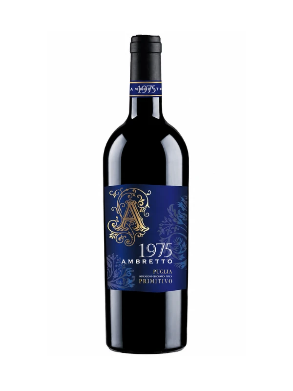 Rượu vang 1975 Ambretto Primitivo Puglia 15%