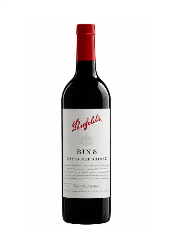 Rượu Vang Penfolds Bin 8 Cabernet Shiraz 14.5%