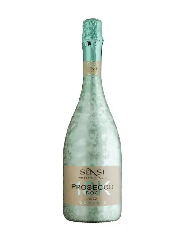 Rượu vang Sensi 18K Prosecco Organic - Vang nổ lấp lánh