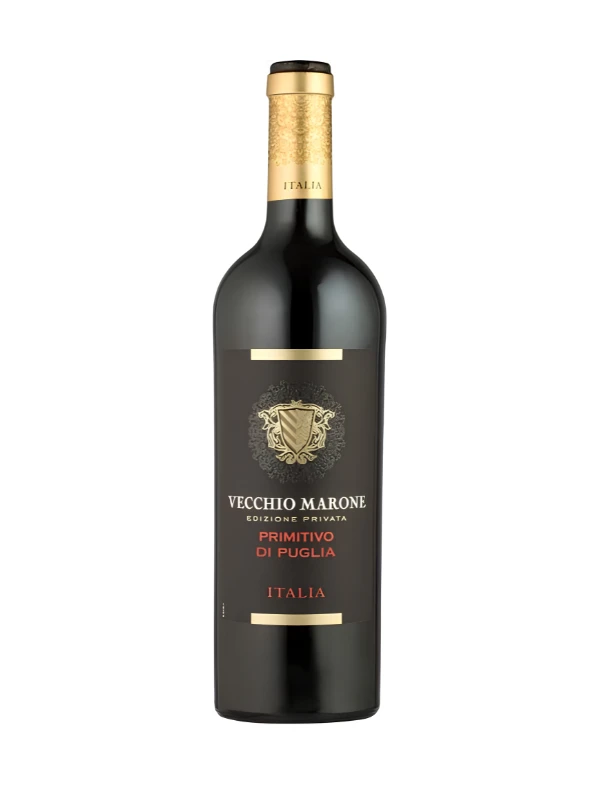 Rượu vang Vecchio Marone Primitivo Di Puglia Hảo hạng