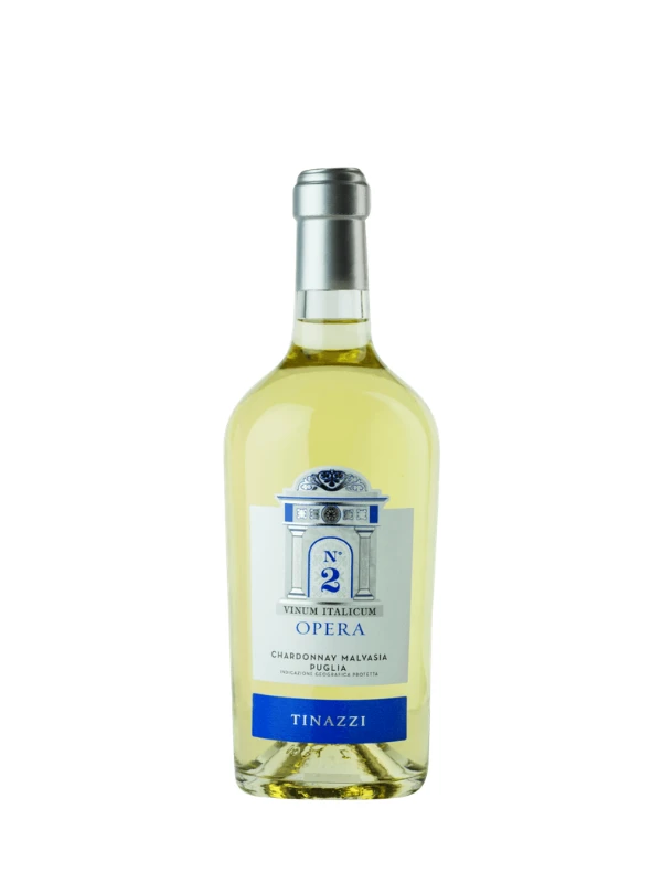 Vang Ý Opera No.2 Tinazzi Vinum Italicum Chardonnay Malvasia Puglia