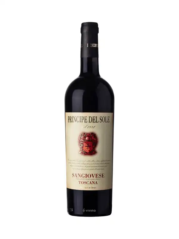 Rượu Vang Ý Principe del Sole Sangiovese Toscana Thượng Hạng