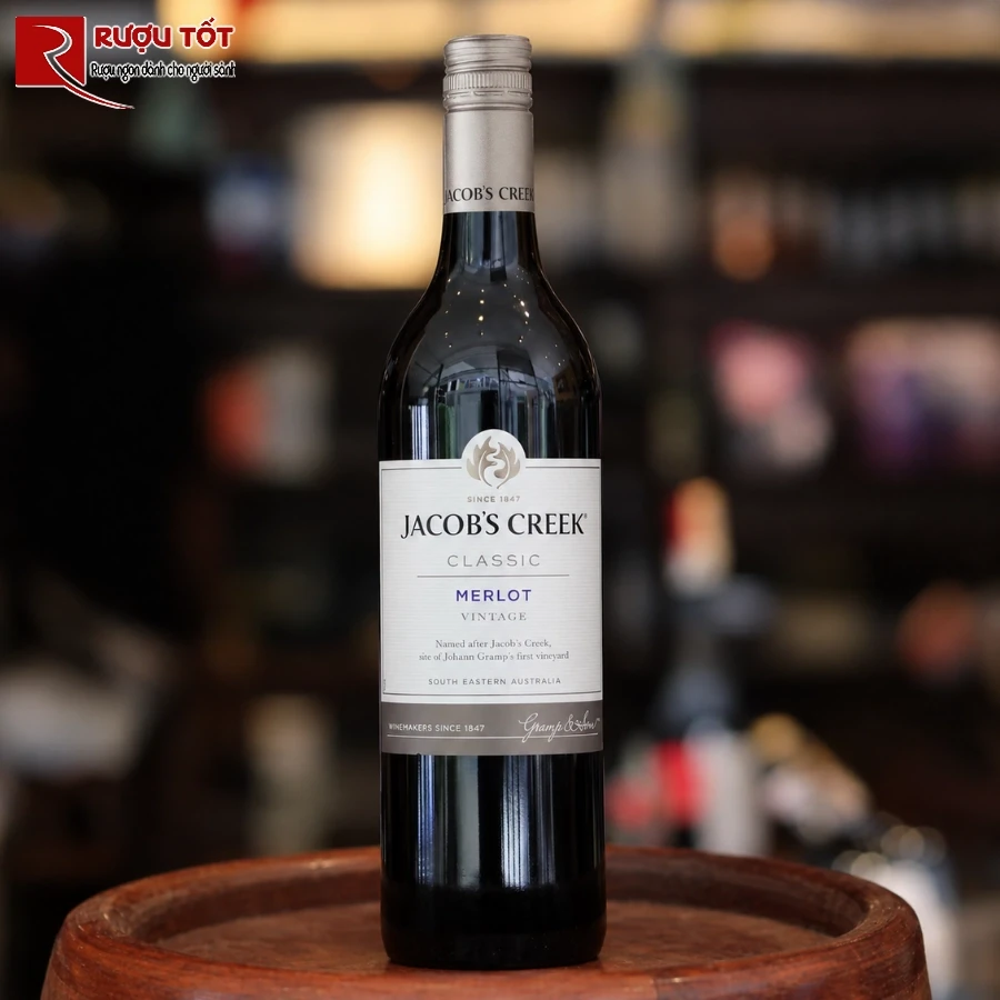 jacobs creek merlot phong cach vang uc hien dai