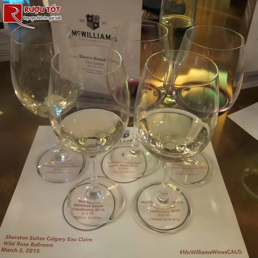 Nhiet do uong Markview Chardonnay