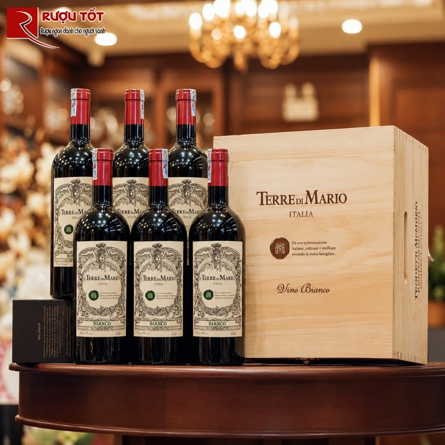 ruou terre di mario vino bianico