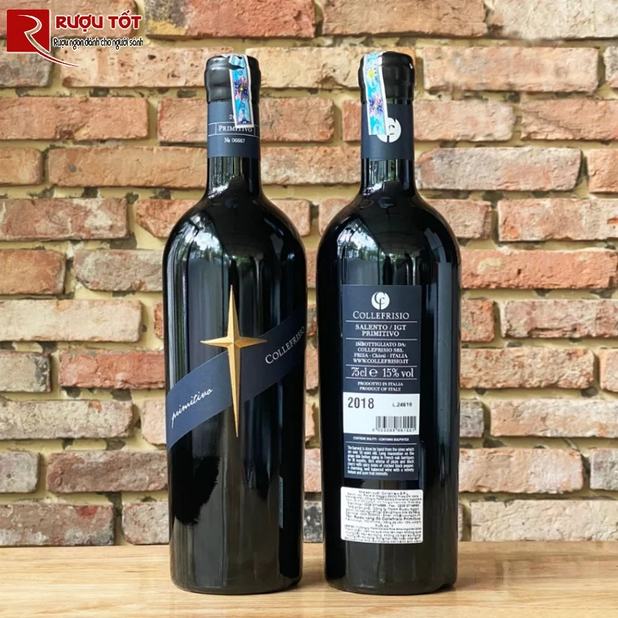 ruou vang collefrisio primitivo