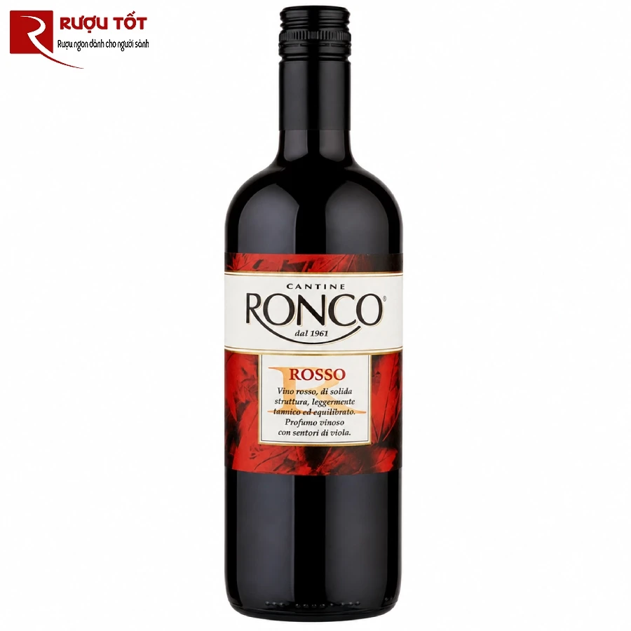 Ruou vang do Cantine Ronco Vino Rosso D'italia (1)