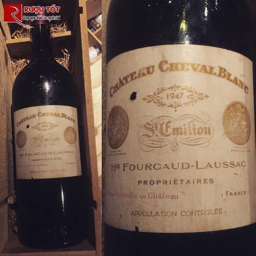 ruou vang phap chateau cheval blanc 1947