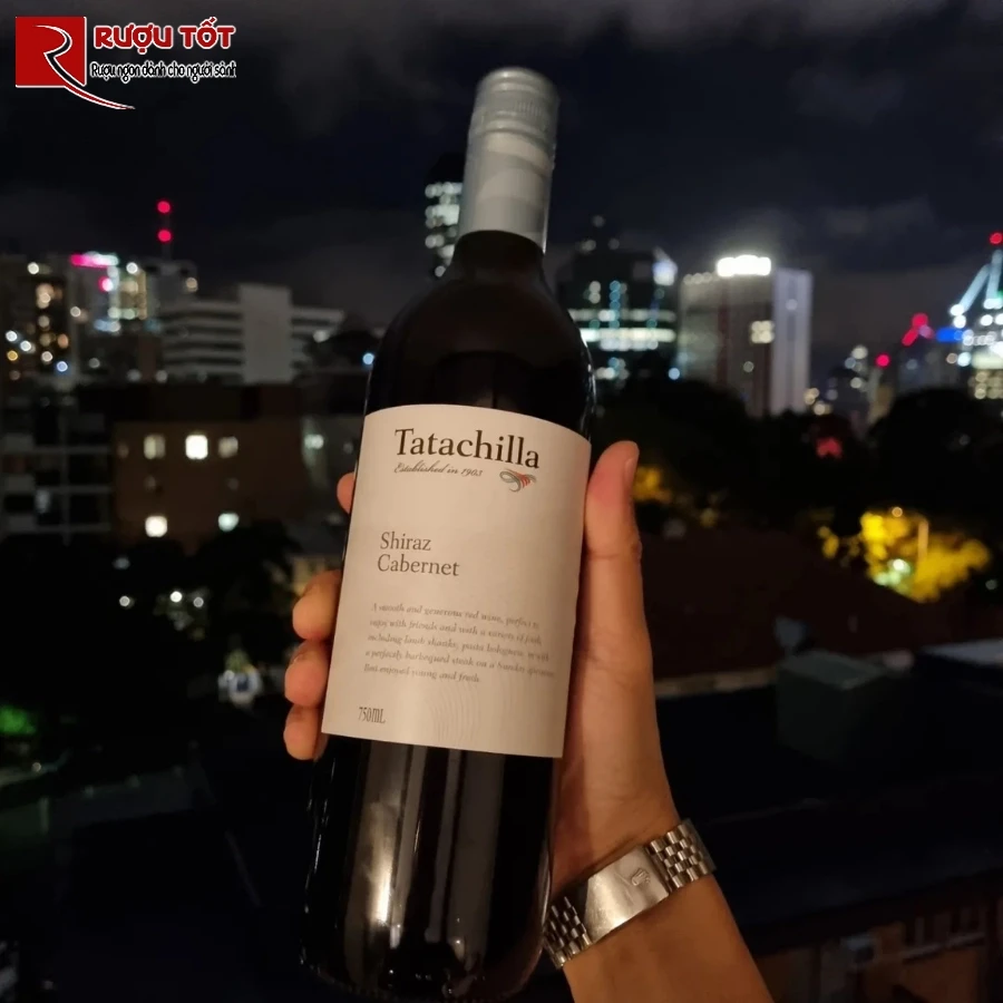 ruou vang tatachilla shiraz cabernet
