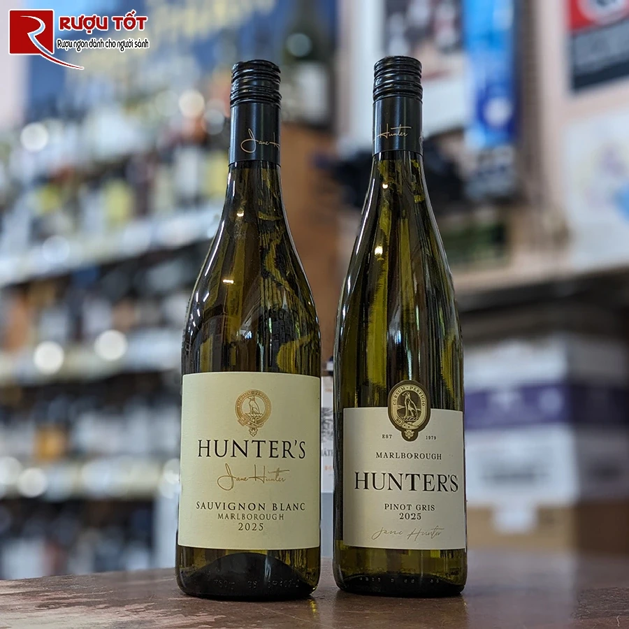 ruou vang trang Hunters Marlborough Sauvignon Blanc