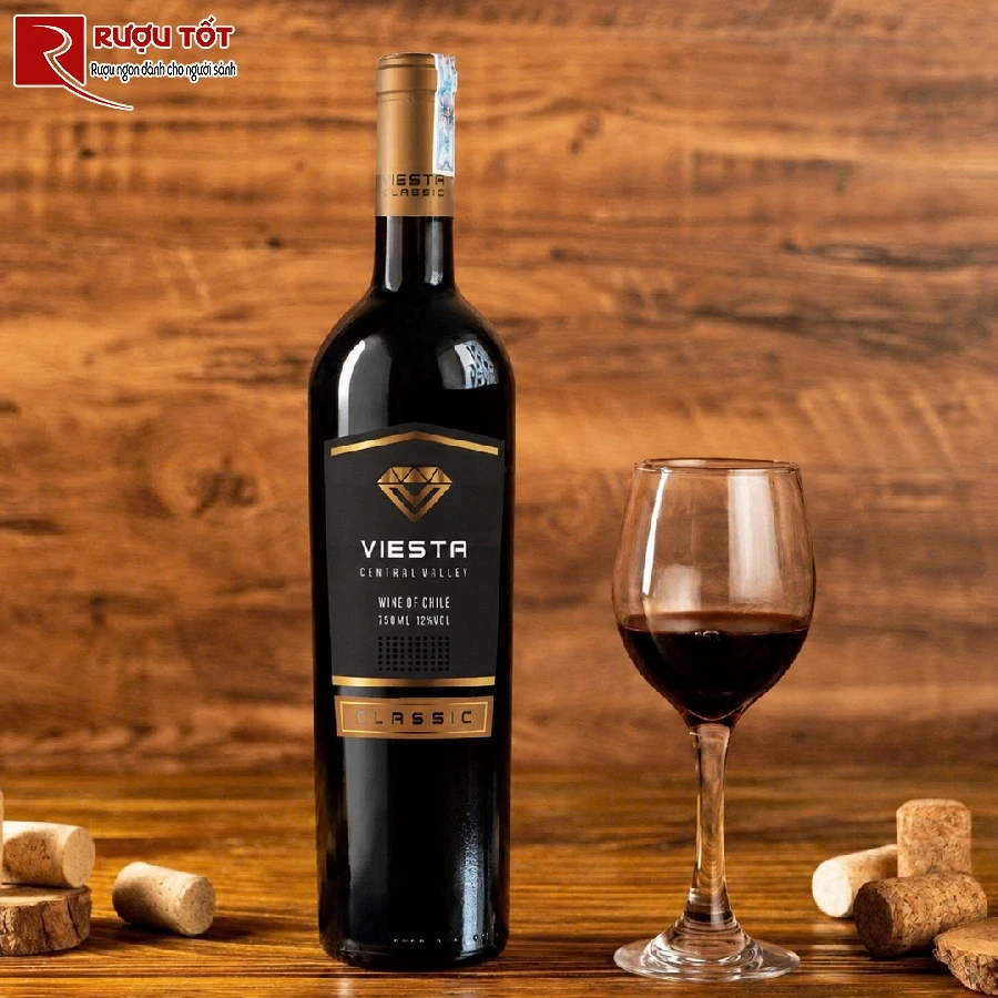 Ruou vang Viesta Classic do 750ml