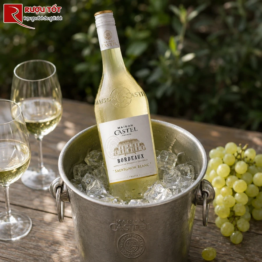 thuong thuc Maison Castel Sauvignon Blanc