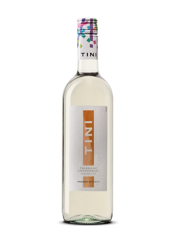 Rượu vang Tini Trebbiano Chardonnay Rubicone 750ml